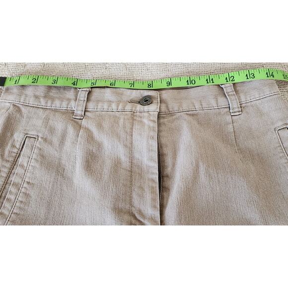 Christopher and Banks Stretch Comfort Fit Women's Light Brown Pants Size 4 - Picture 2 of 7